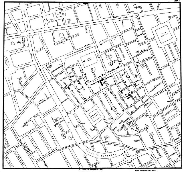 El mapa de John Snow